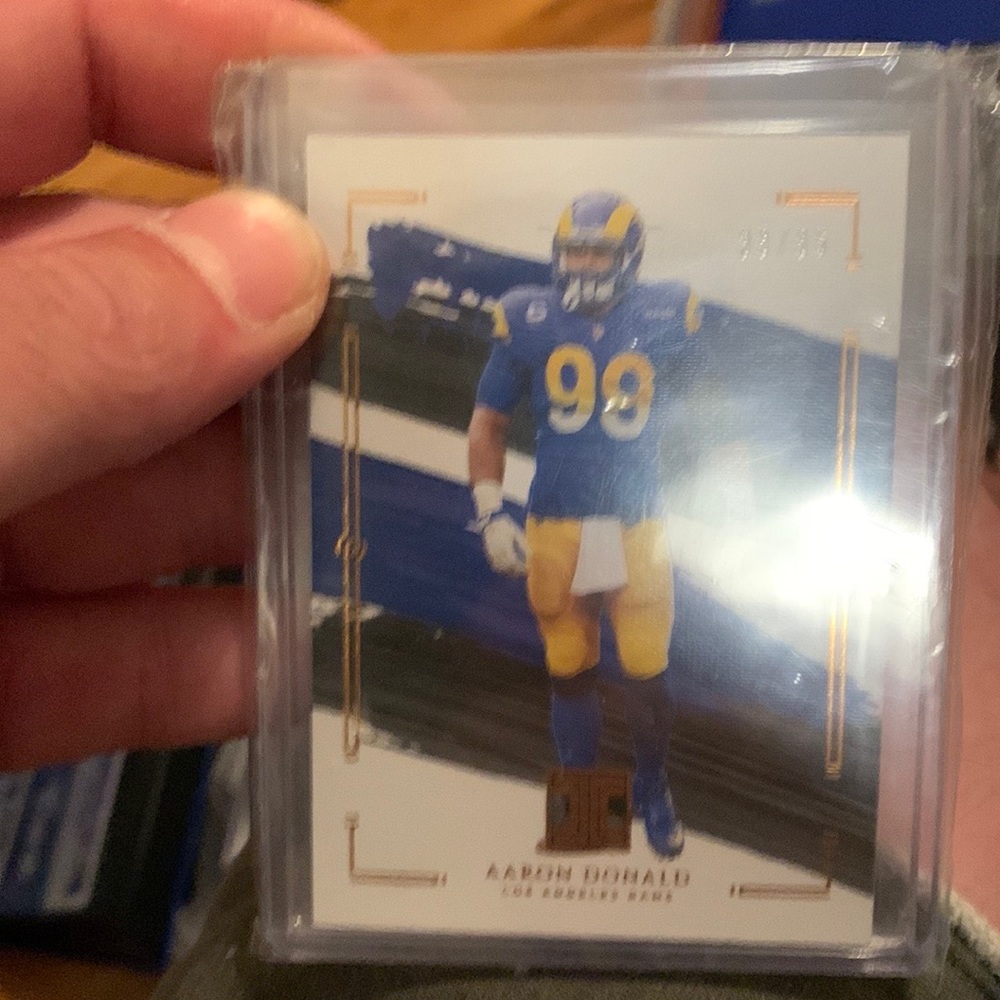 Rare Aaron Donald card 33/35